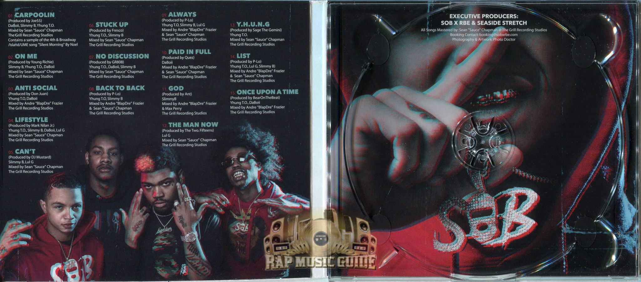 SOB X RBE - GANGIN: CD | Rap Music Guide